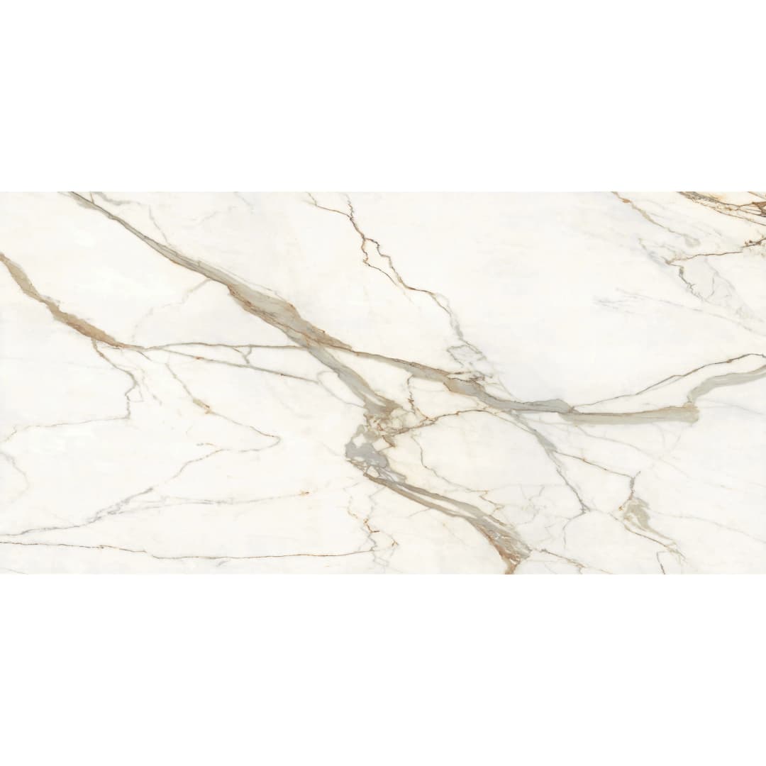 Ultracompacto Statuario Gold Blanco Satin B 160x320 cm
