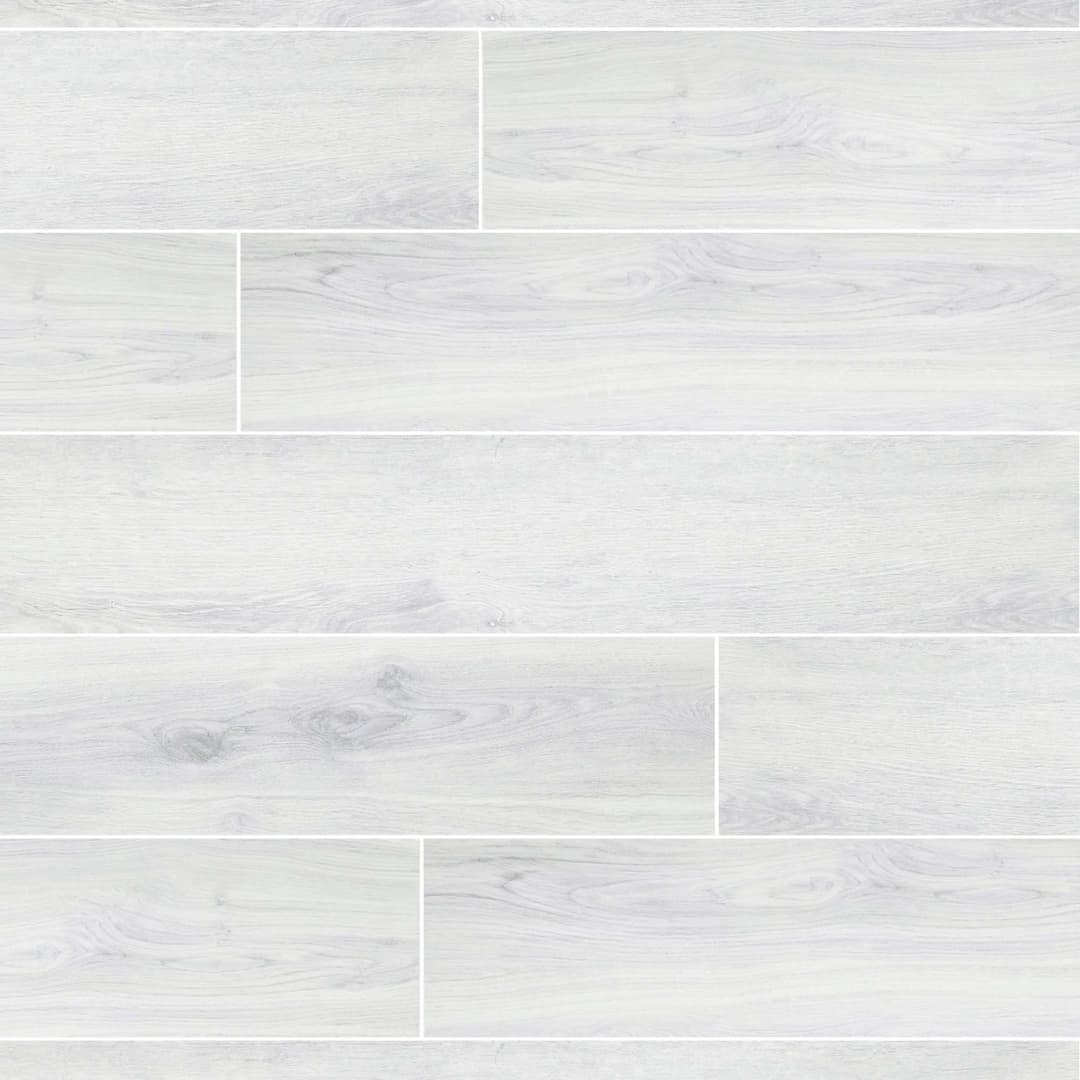 Porcelanato Volte White Mate 23x120 cm