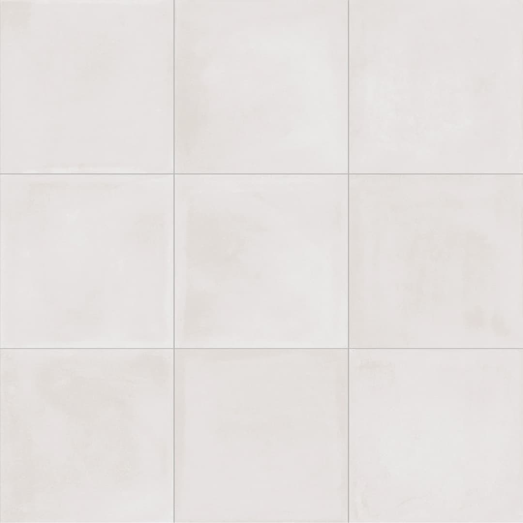 Porcelanato D-Segni Contrasti Bianco Mate Antideslizante 20x20 cm