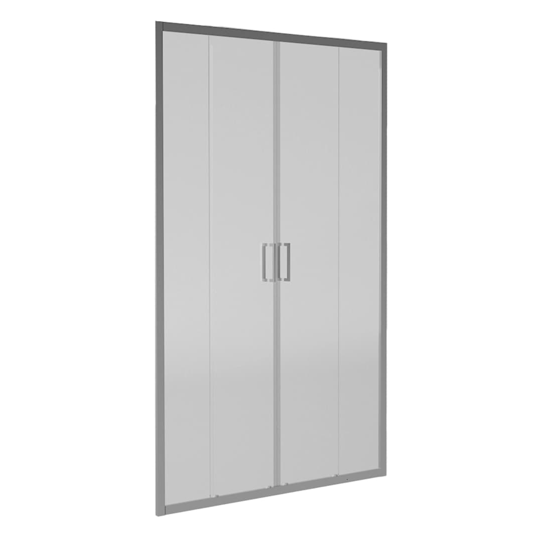 Mampara Ducha Style Doble Corredera Vidro Templado 1400x1980 mm