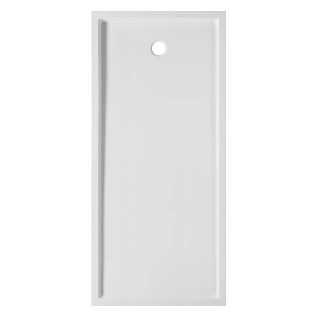 Receptáculo Piano 170x70 cm Blanco Sin Desagüe