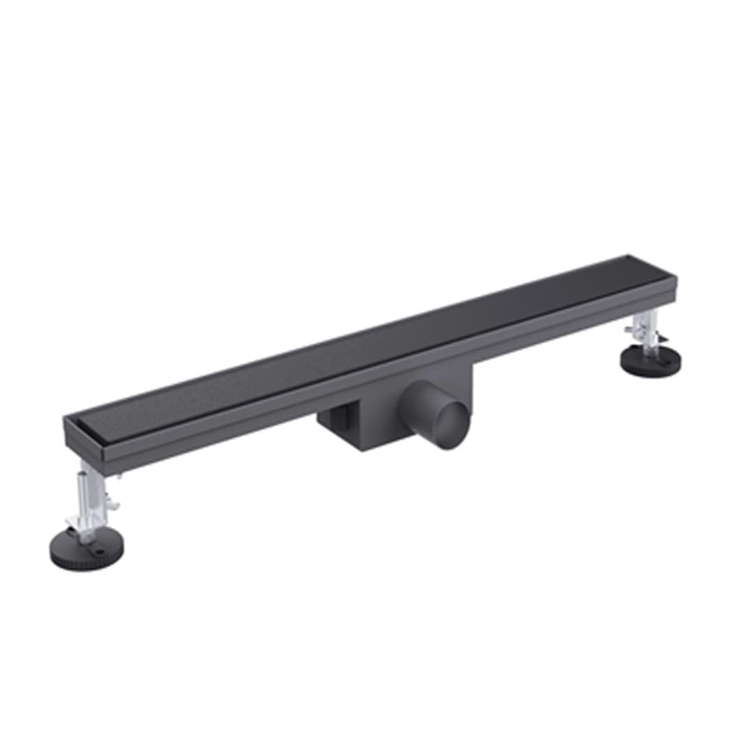 Desagüe de Ducha en Obra Multi Line Negro Mate 70 cm