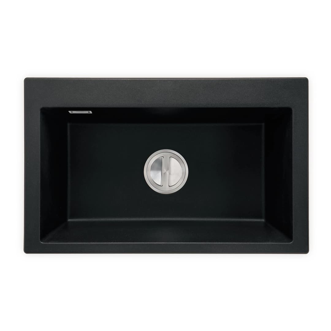 Lavaplatos Arezzo 1 Cubeta Negro 830x210x510 mm