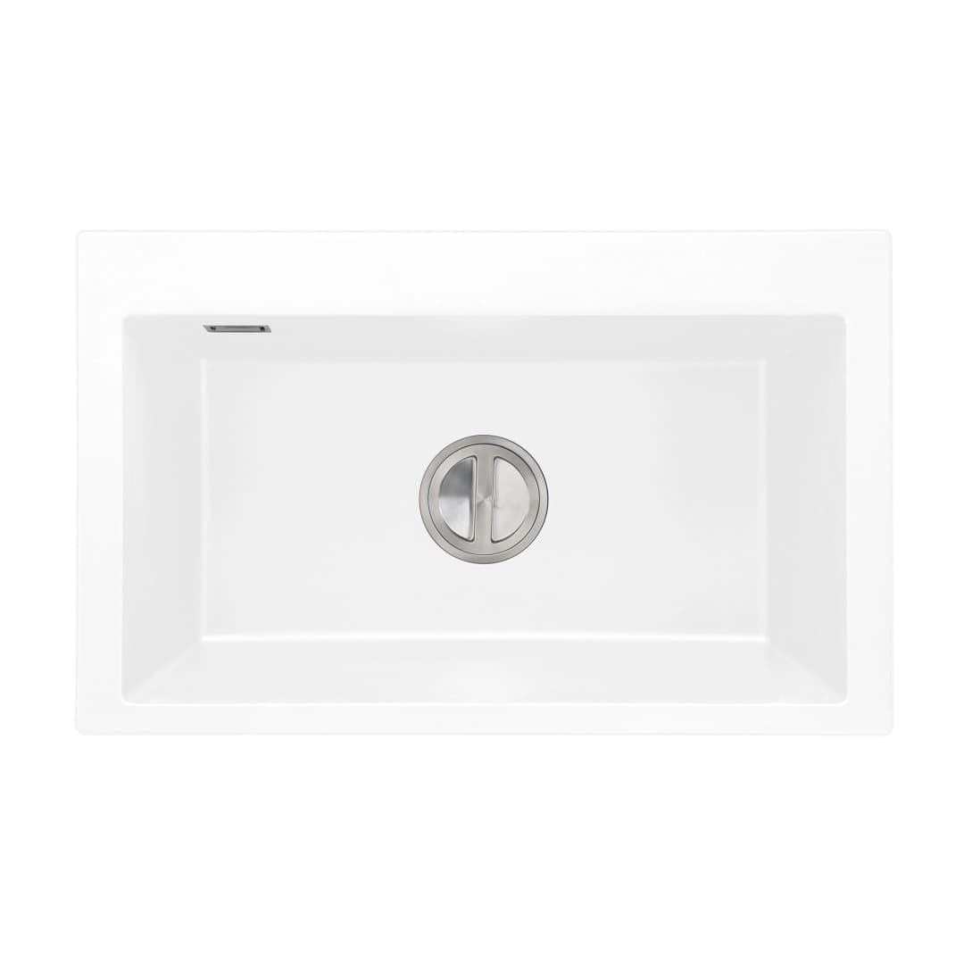 Lavaplatos Arezzo 1 Cubeta Blanco 830x210x510 mm