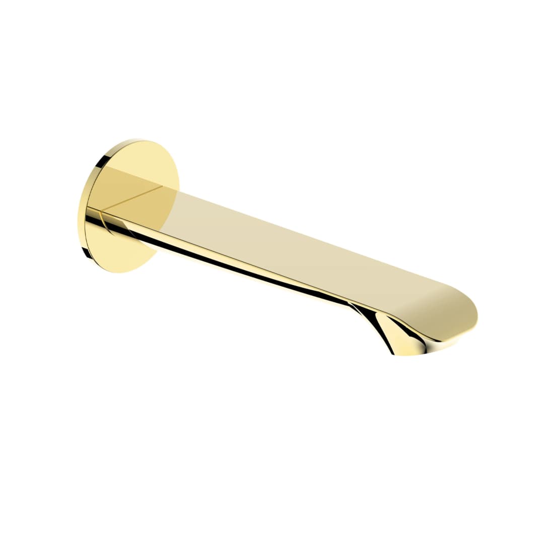 Caño Tina Urban 18 cm Dorado