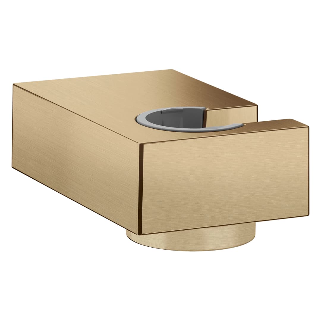 Set Soporte Ducha Bronce Cepillado