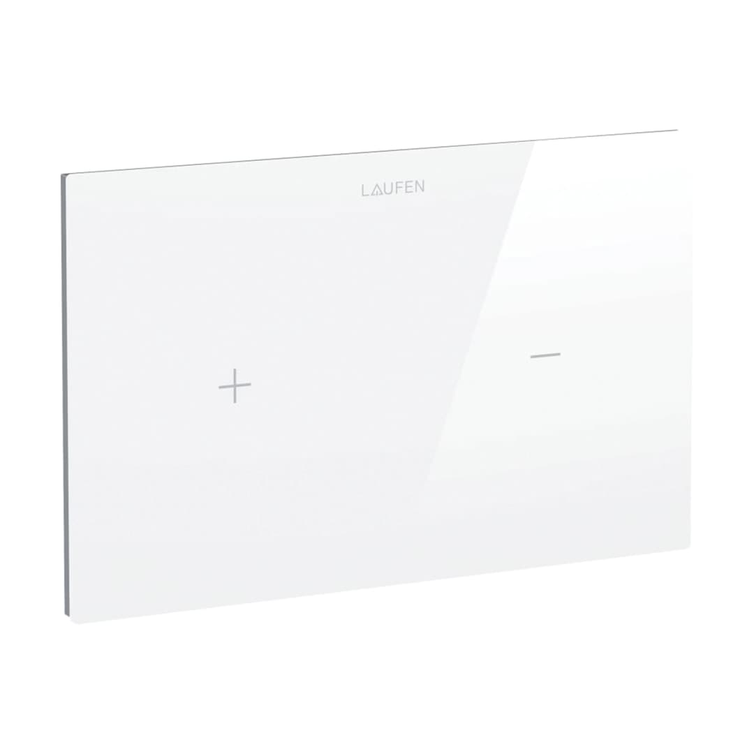Placa De Accionamento AW4 Con Sensor Blanco Glass 252x162x13 mm