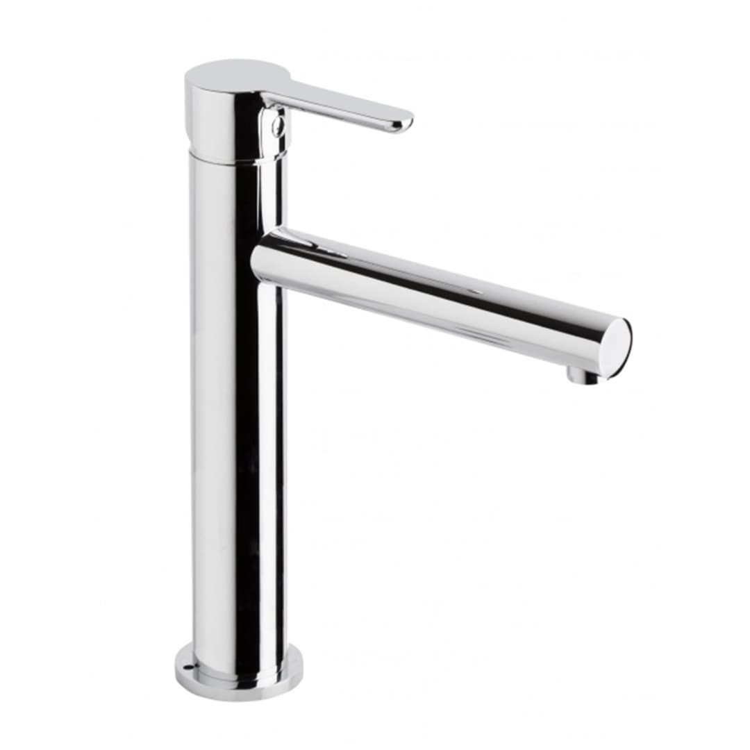 Grifería Lavamanos Oslo Medio 19 cm S/Desagüe Cromada