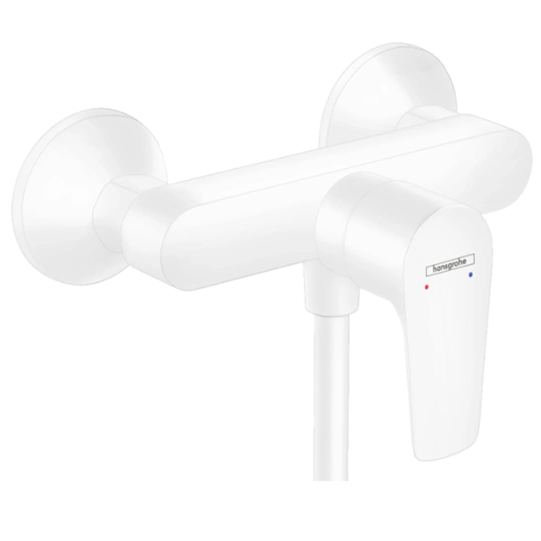 Griferia Ducha Talis E Expuesta 71760700 Blanco Mate