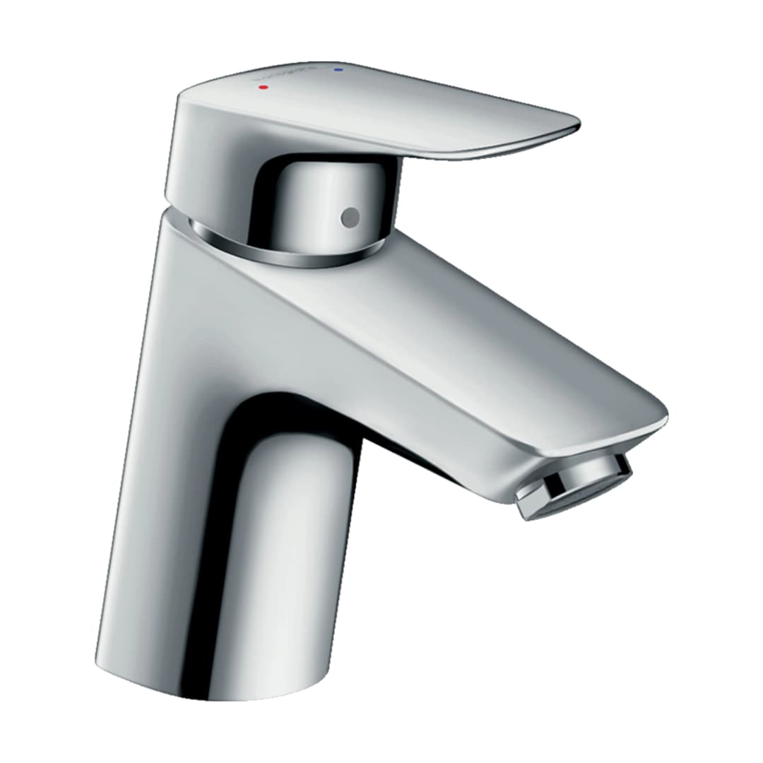 Grifería Lavamanos Logis 7 cm C/Desagüe Automático 71070000 Cromo