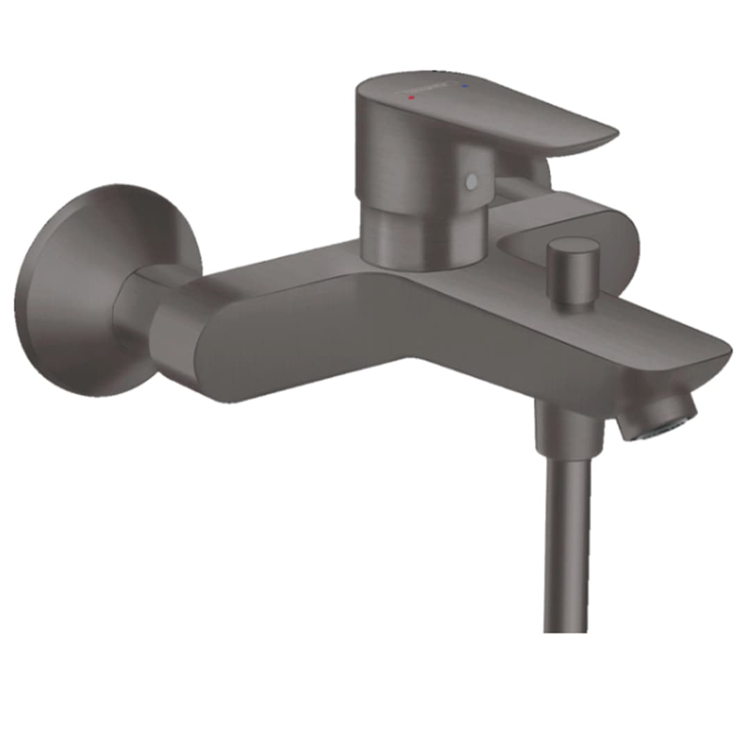 Griferia Ducha Tina Talis E Expuesta 71740340 Brushed Black