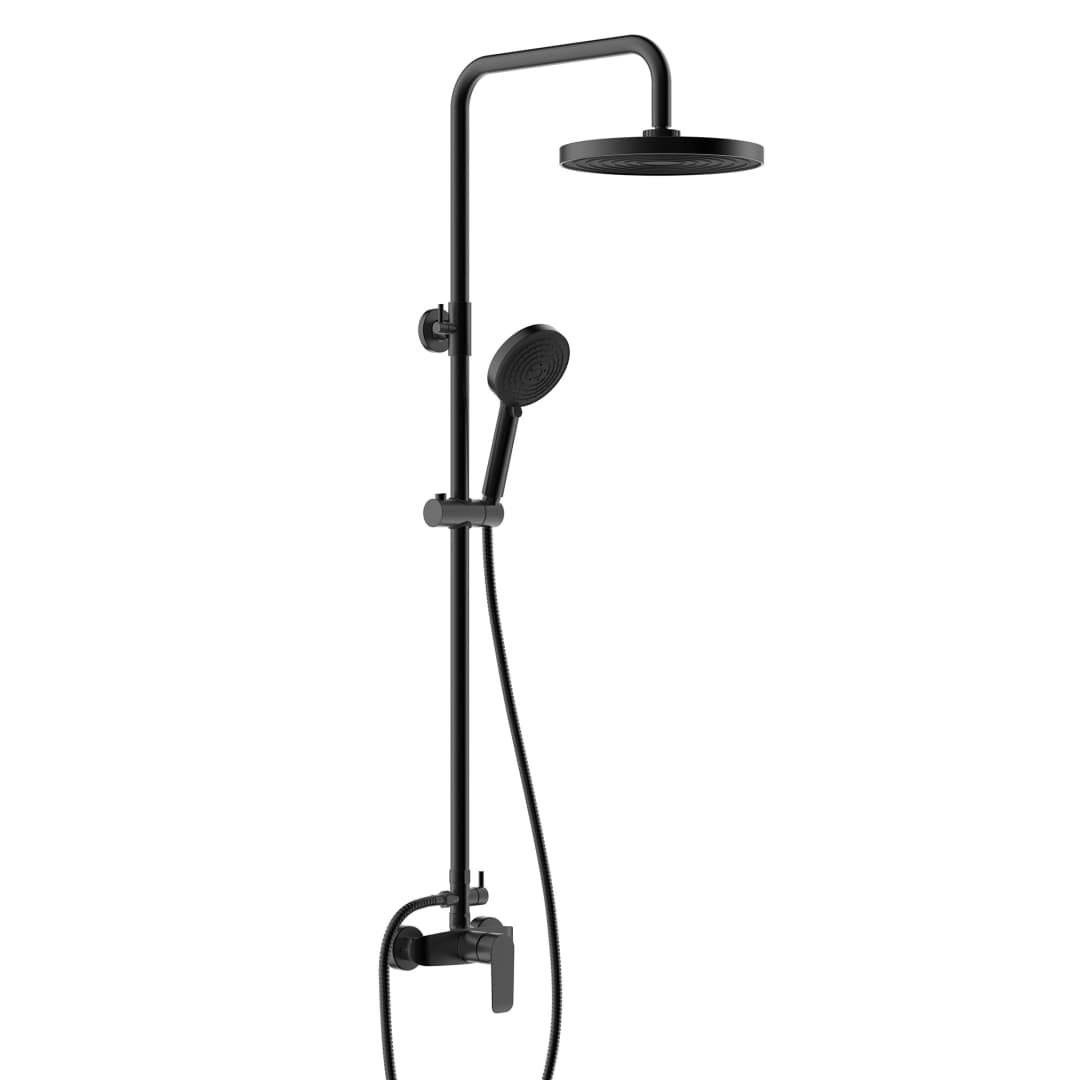Columna Ducha District Negro Mate