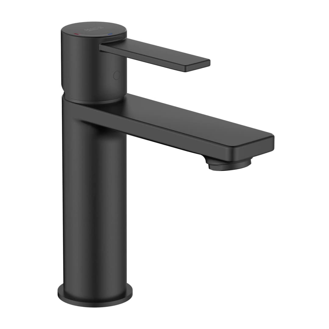 Grifería de Lavamanos Targa Coldstart A5A325FNB0 Sin Desagüe Negro Mate