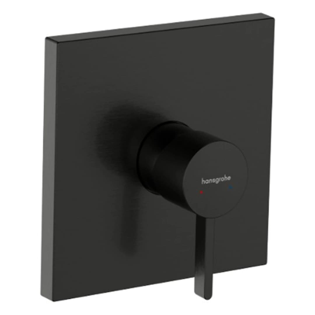 Embellecedor Ducha Empotrado Finoris 1 Vía 76615340 Brushed Black Chrome