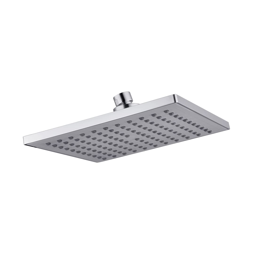 Plato Ducha Trento Cuadrado 20 cm 1 Jet S/Brazo Cromado