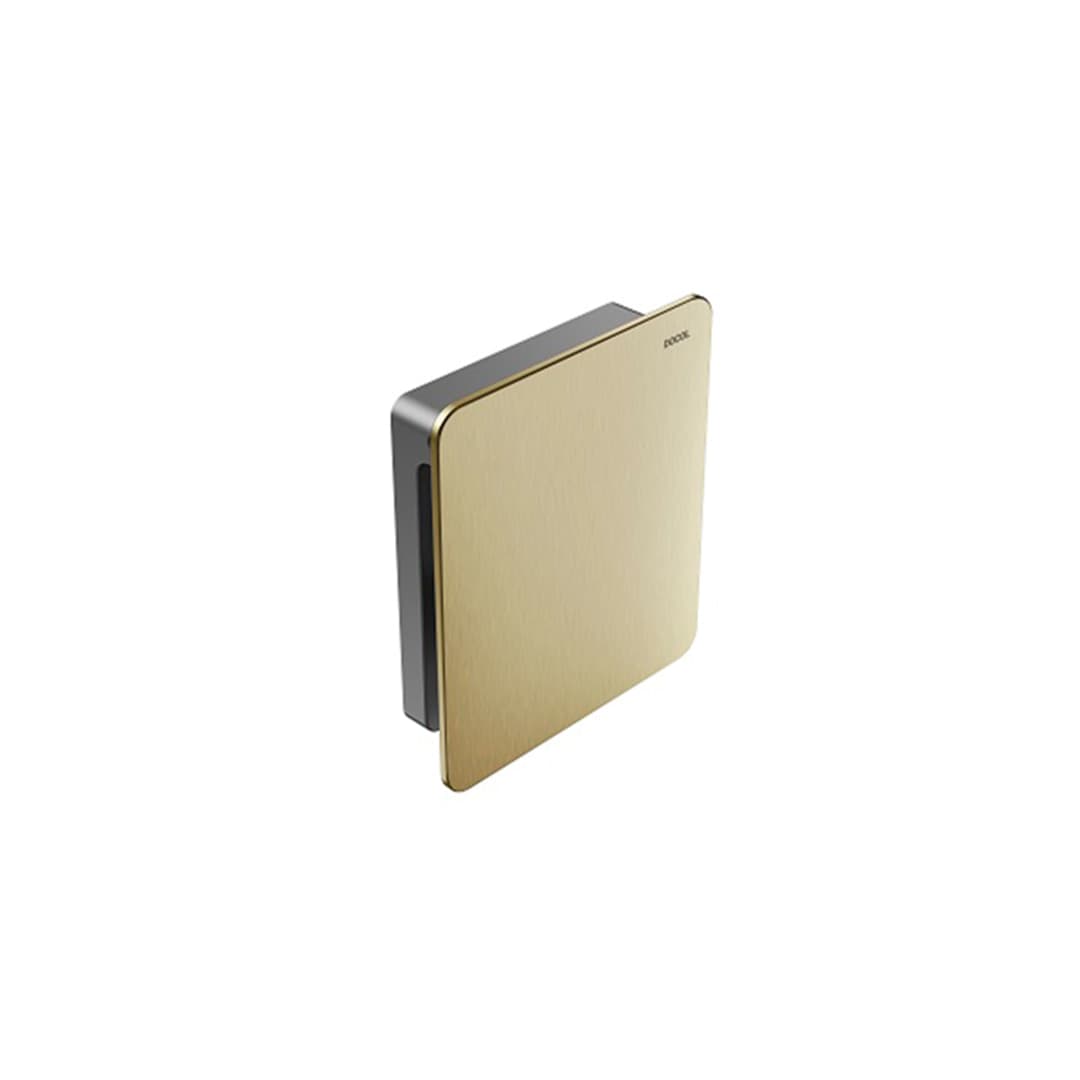 Placa Docolflat WC Dual con Ahorro de Agua Oro Cepillado