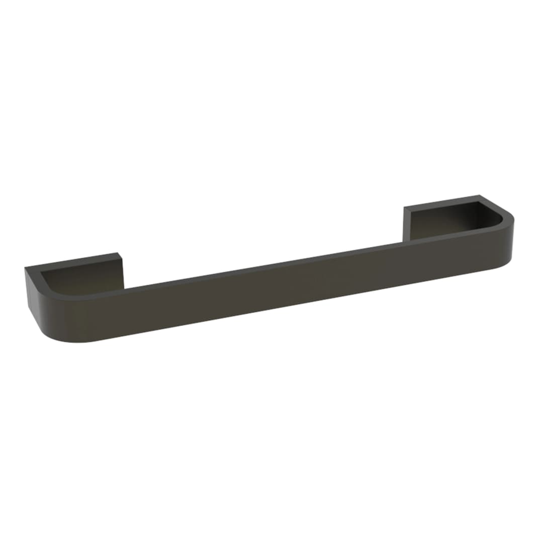 Toallero Atlas de Barra Latón Grey Mate 30x6x2.5 cm