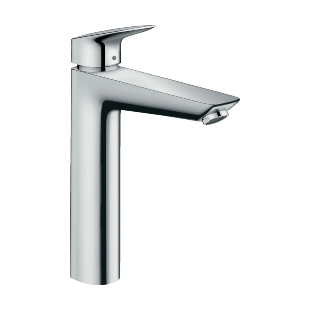 Grifería Lavamanos Logis 19 cm C/Desagüe Automático 71090000 Cromo