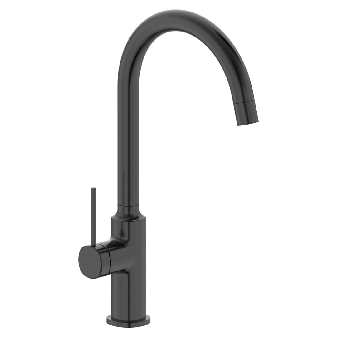 Grifería Cocina Trend 1 Jet Negro Mate