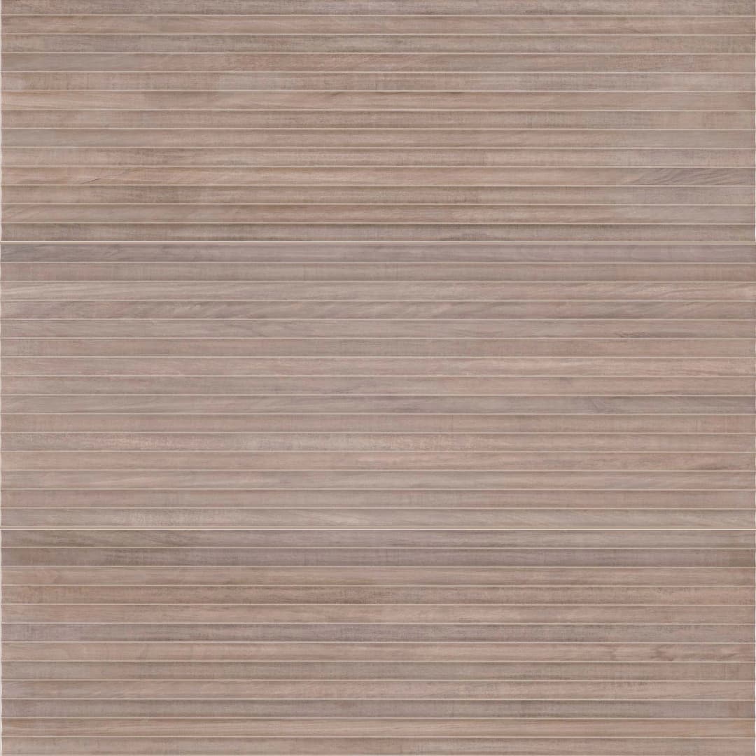 Cerámica Muro Arca Tropical Graffi Café Oscuro Mate 45x120 cm