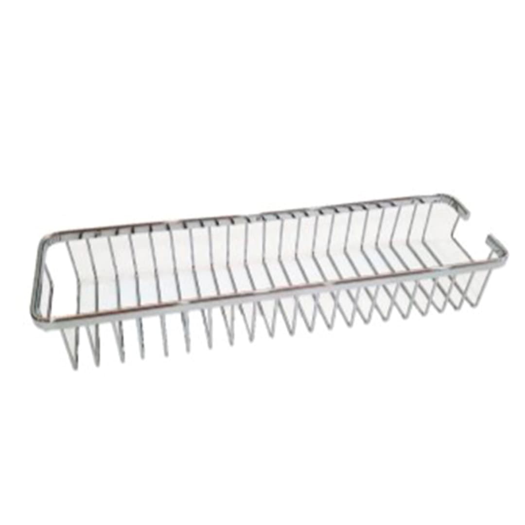 Contenedor Kubika Latón Cromado 46x13x7 cm
