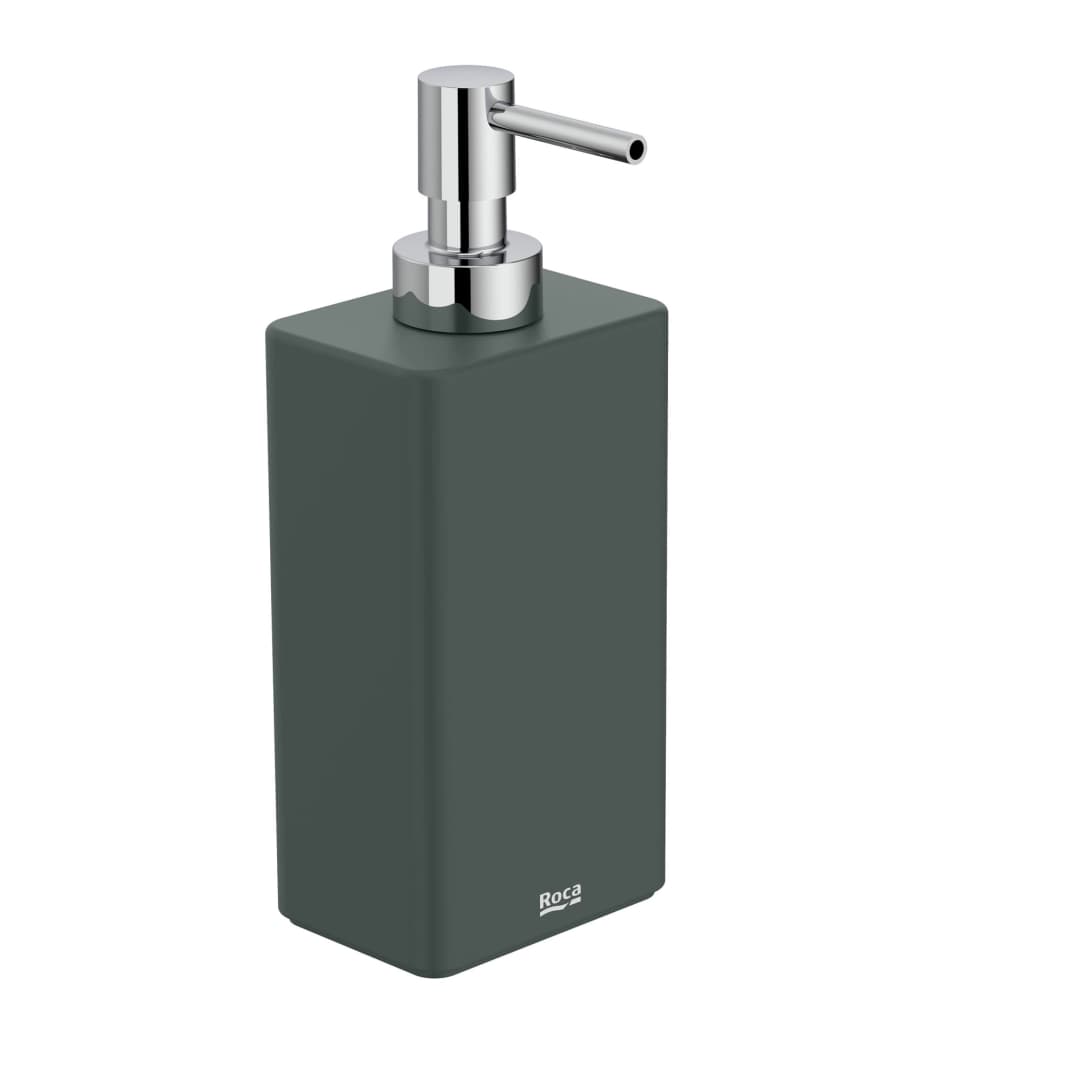 Dispensador de Jabón Ona Plástico Verde 5.3x7.3x18.2 cm