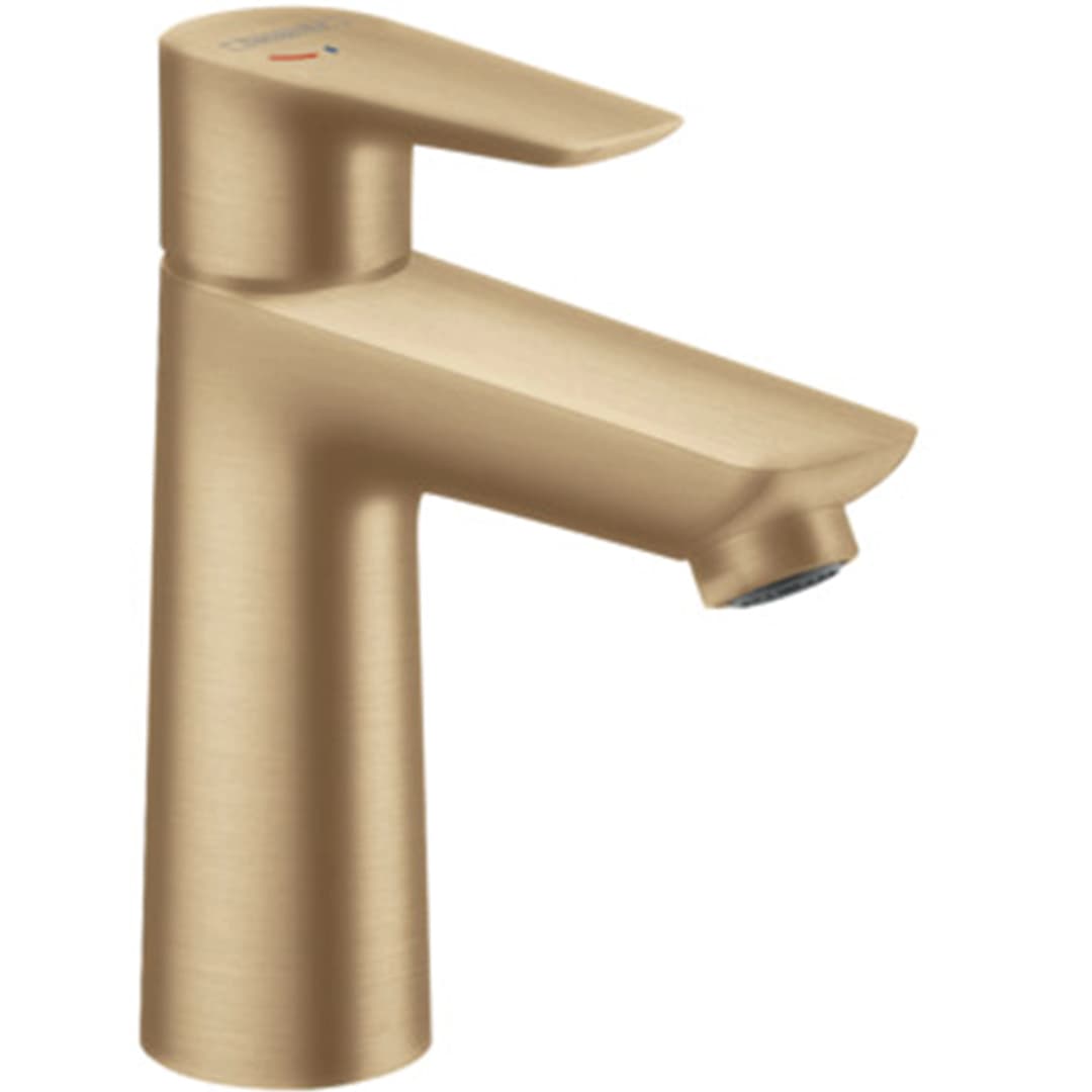 Griferia Lavamanos Talis E 11 Cm Coldstart C/Desagüe 71713140 Brushed Bronze