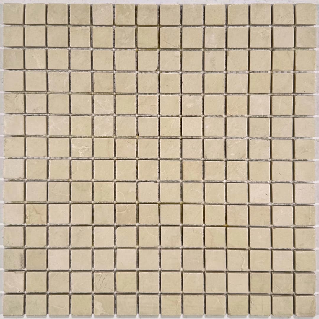 Mosaico Blanco Marfil 30x30 cm