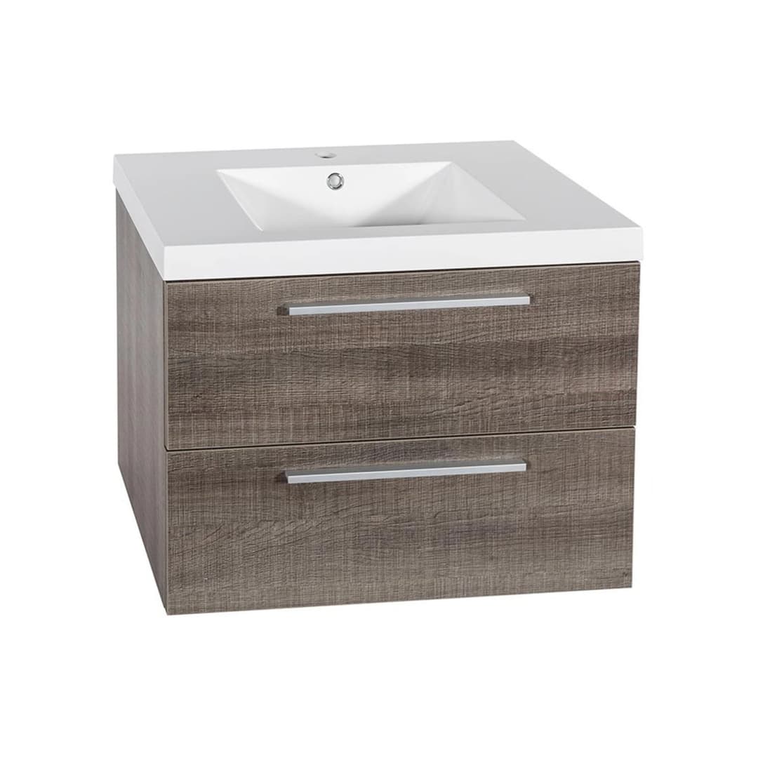 Mueble de Baño Sense con Lavamanos 700x460x500 mm Brushed Grey