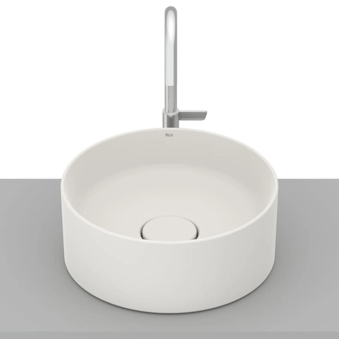 Lavamanos Terra T1 Redondo Beige Mate 300x300x125 mm