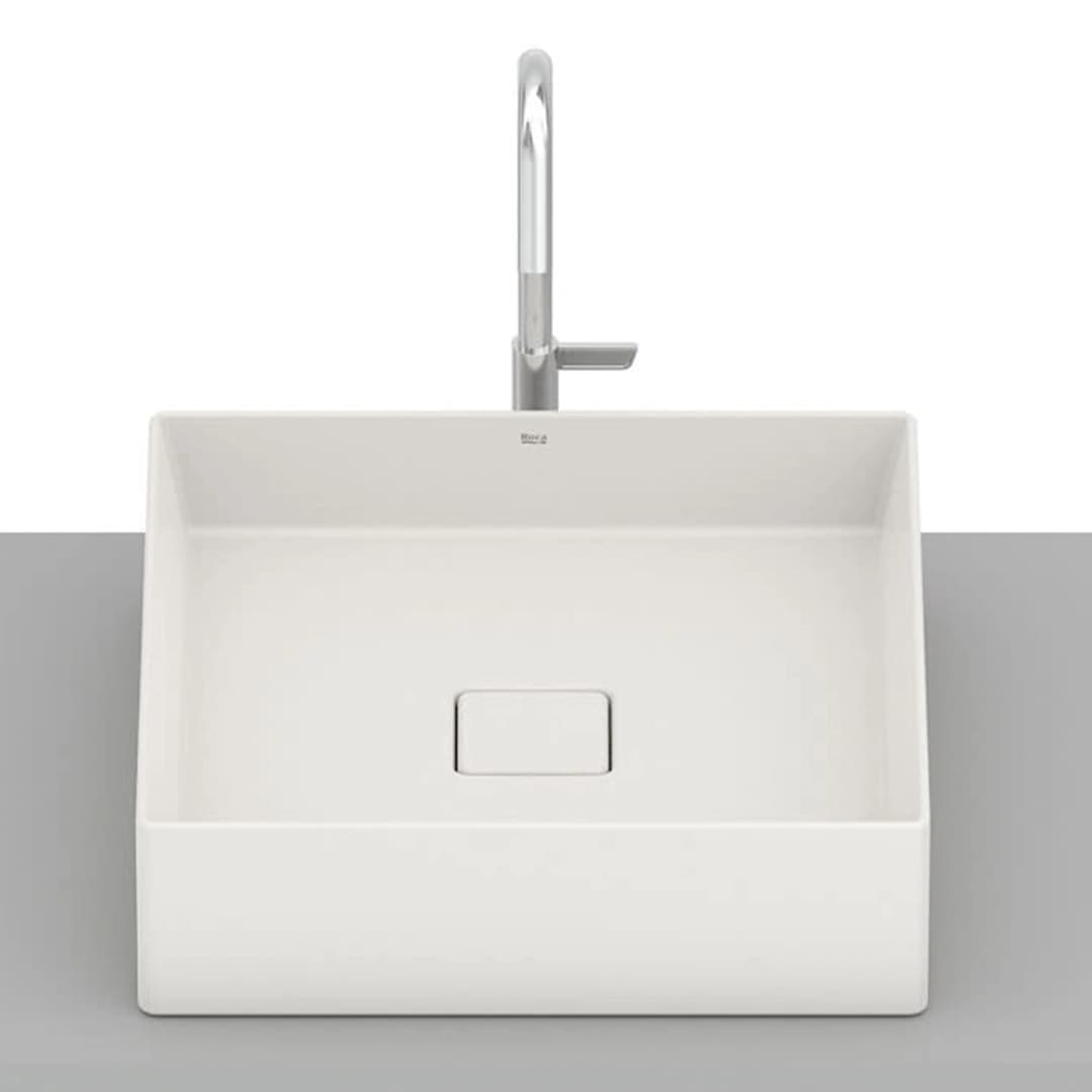 Lavamanos Terra T5 Cuadrado Beige Mate 400x400x125 mm