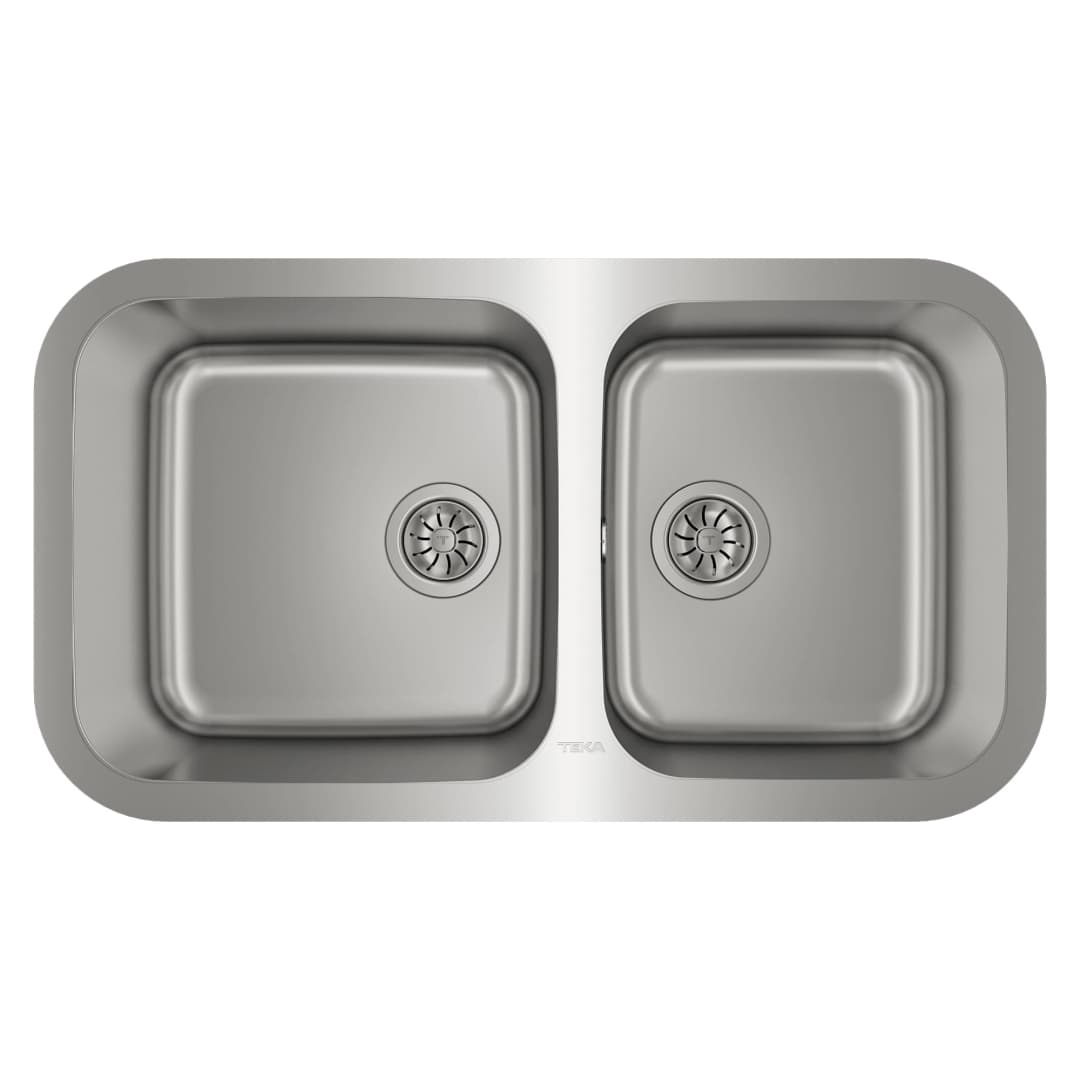 Lavaplatos Be 2 Cubetas Acero Inoxidable 304 845x470x250 mm
