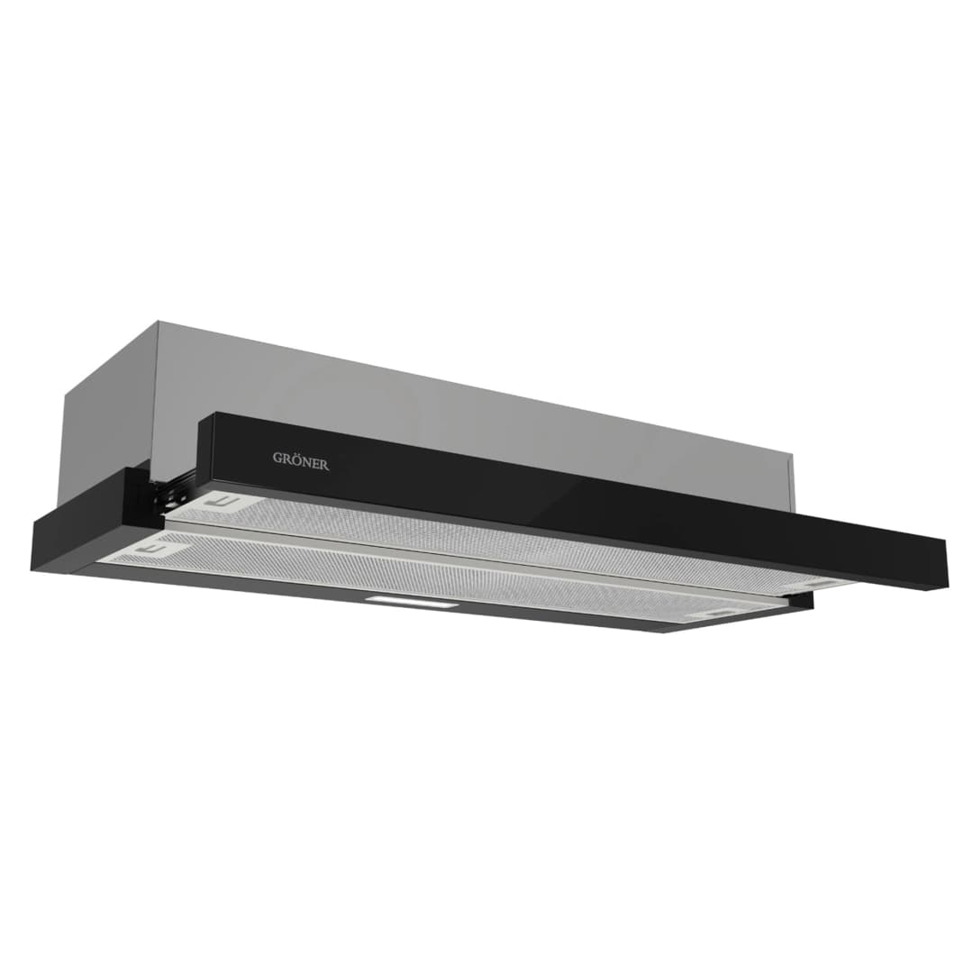 Campana Extraíble 90 cm Black TIC190BG