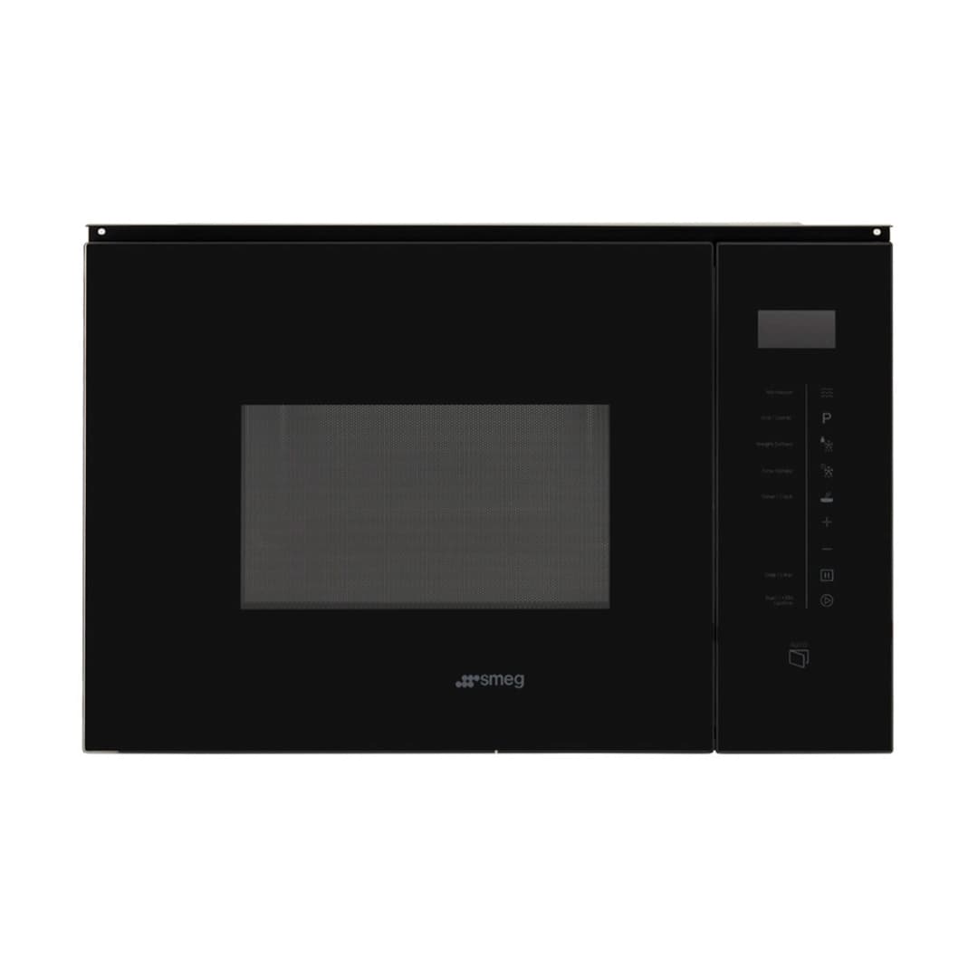 Microondas Integrado Smeg Negro