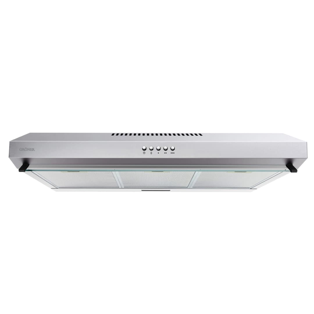 Campana Tradicional 90 cm Inoxidable QHD90