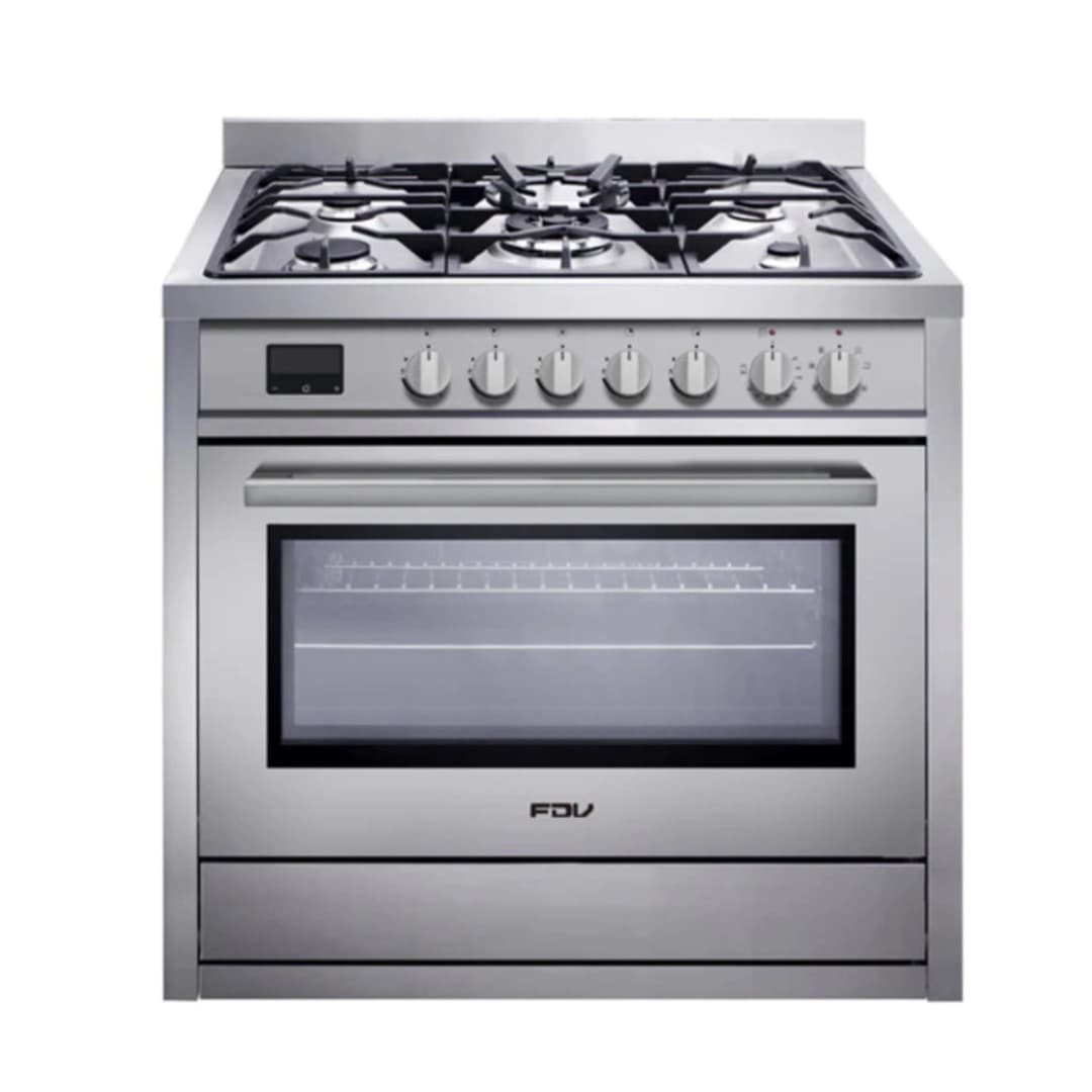 Cocina a Gas Natural Unique Fdv Inox 90 Cm