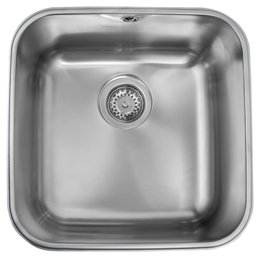 Lavaplatos Be 1 Cubeta Acero Inoxidable 435x435x250 mm