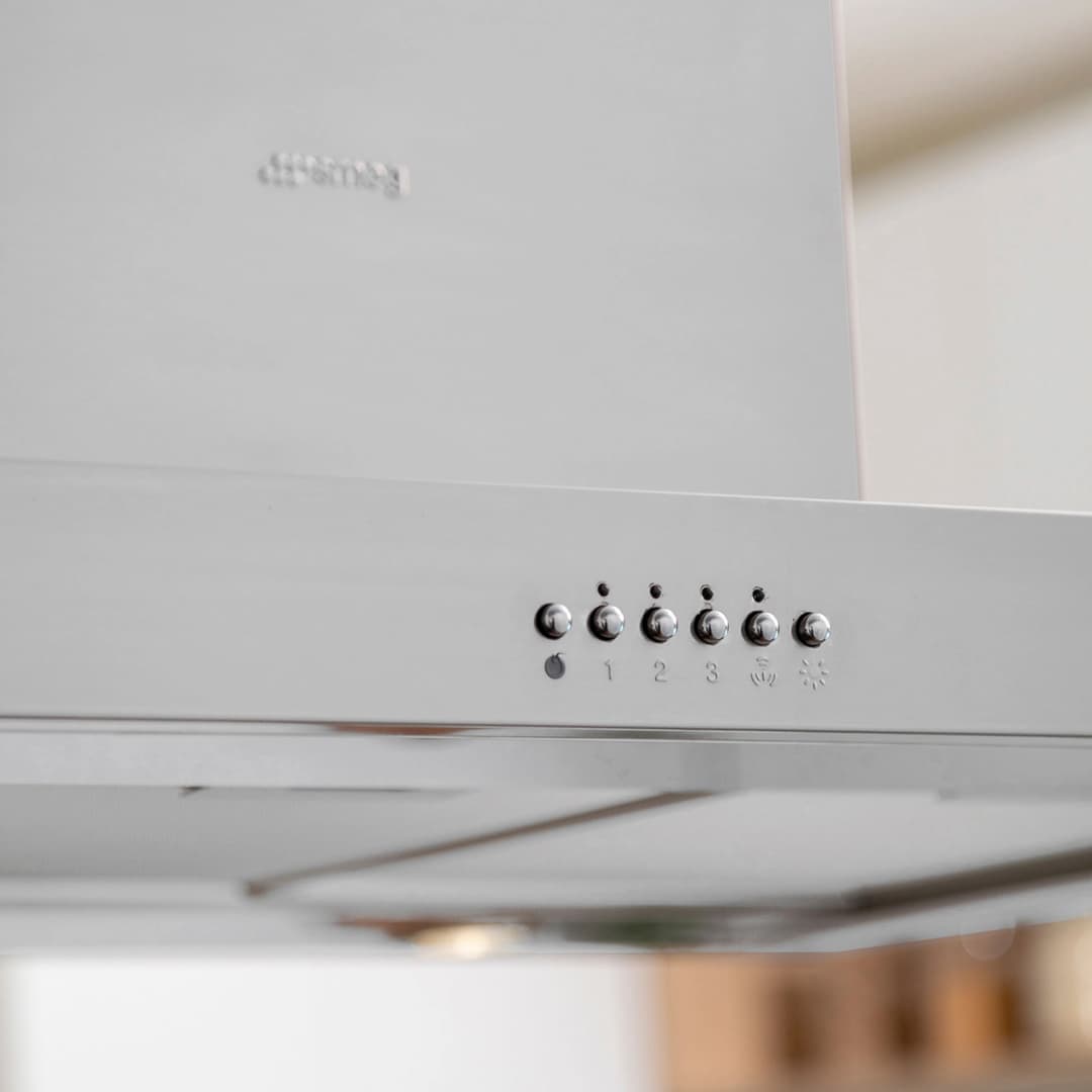 Campana Isla Smeg Inox 90 Cm