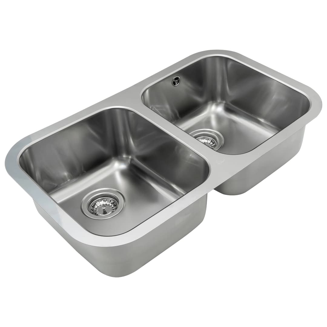 Lavaplatos Be 2 Cubetas Acero Inoxidable 779x464x200 mm