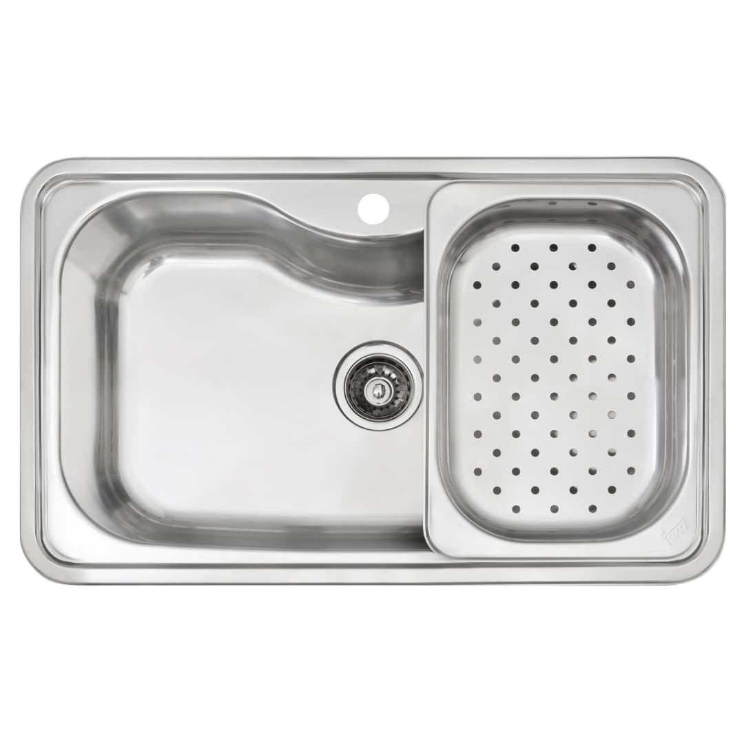 Lavaplatos Bahia 1 Cubeta Acero 800x500x215 mm
