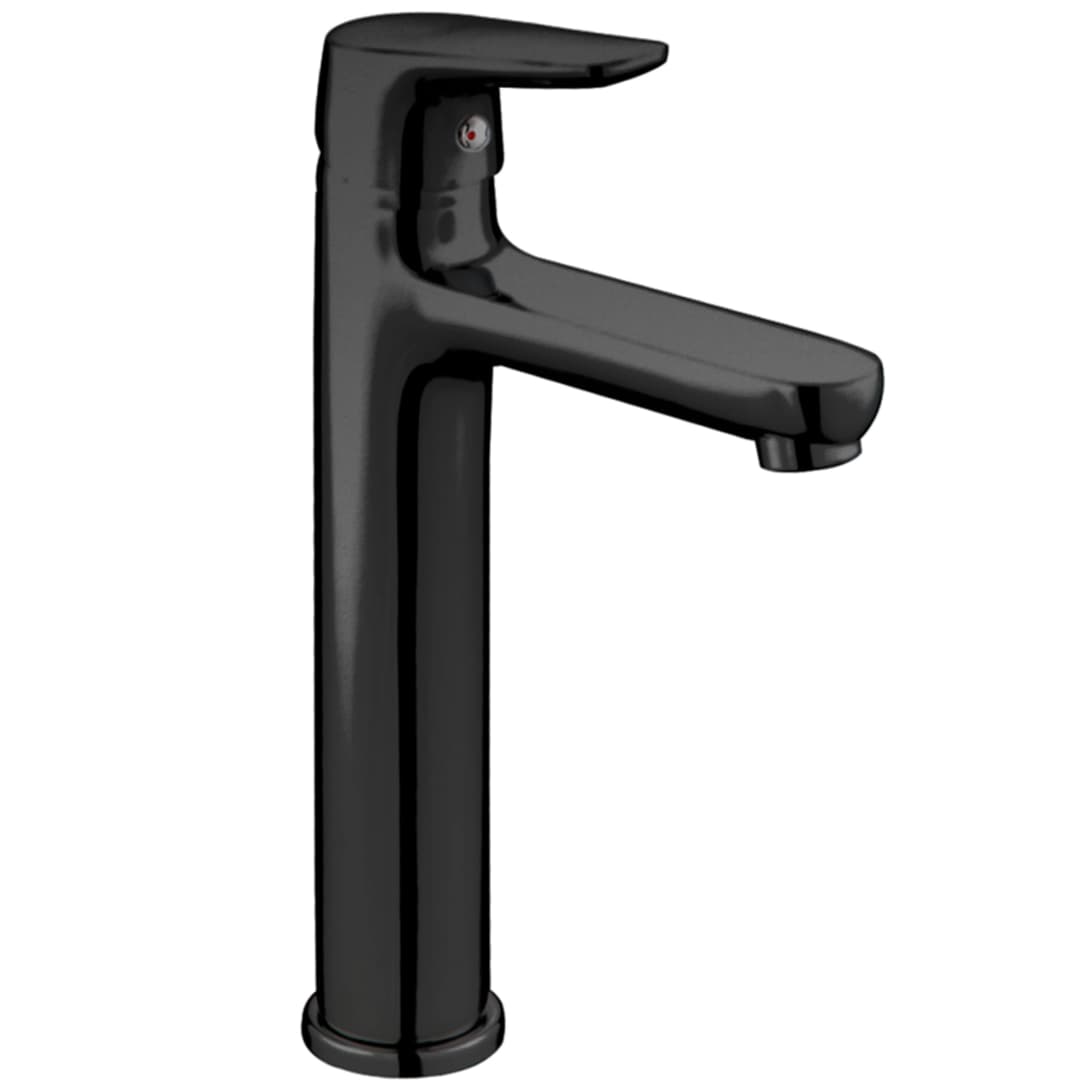 Grifería Alta Para Lavamanos Concept Negro Mate 266 mm