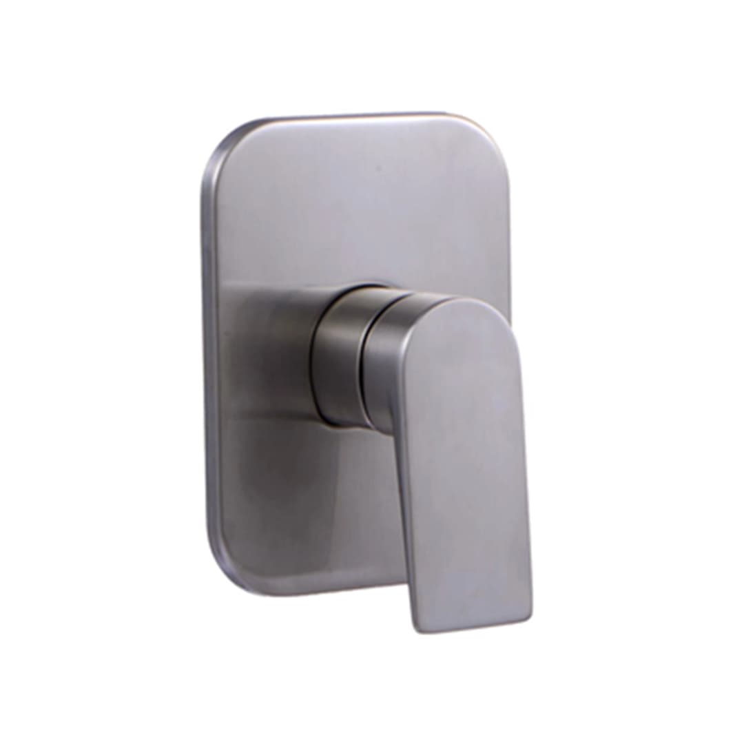 Mezclador Ducha Luxor Empotrado 1 Vía Brushed Nickel