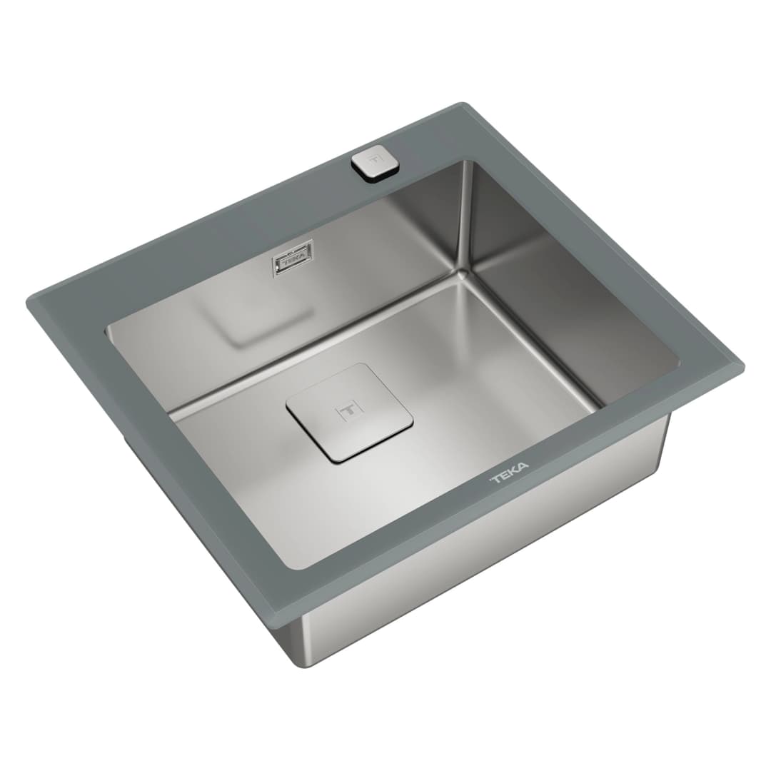 Lavaplatos Diamond RS15 1 Cubeta Acero Inoxidable 304 600x520x200 mm
