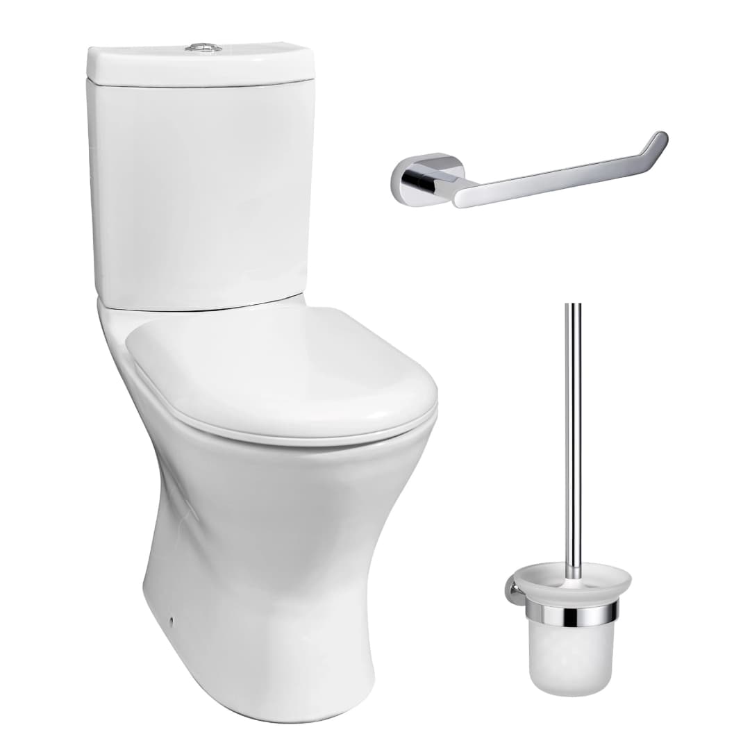 Wc Parma Advance Piso + Accesorios Mondo