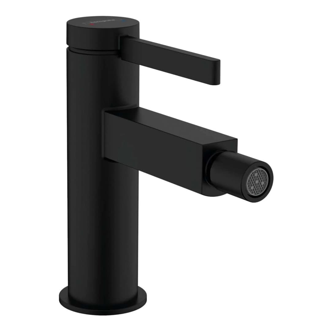 Griferia Bide Finoris con Desagüe 76200670 Negro Mate