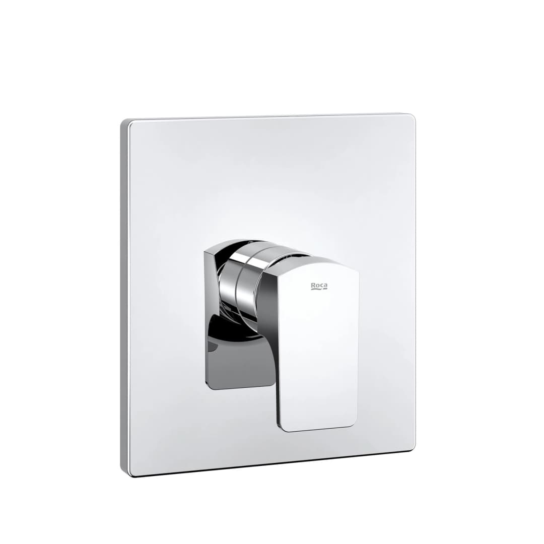 Mezclador Ducha L90 Una Vía sin Cuerpo Interno Rocabox Cromado
