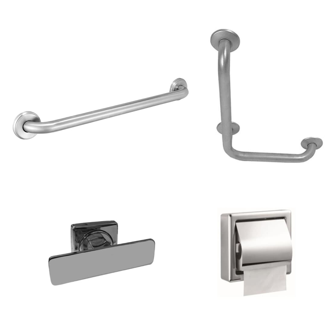 Barra de Seguridad Angular Acero Inoxidable 304 45 cm