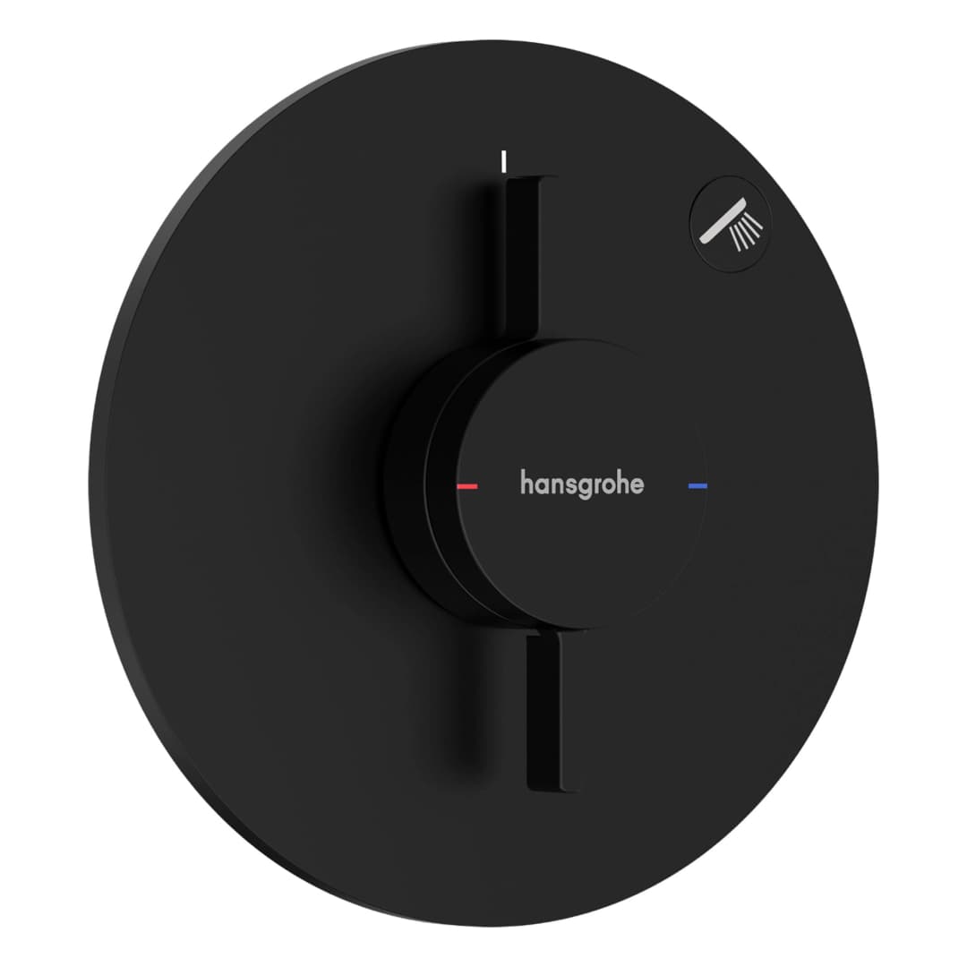 Embellecedor Ducha Tecturis Duoturn S Empotrado 1 Via 75618670 Negro Mate