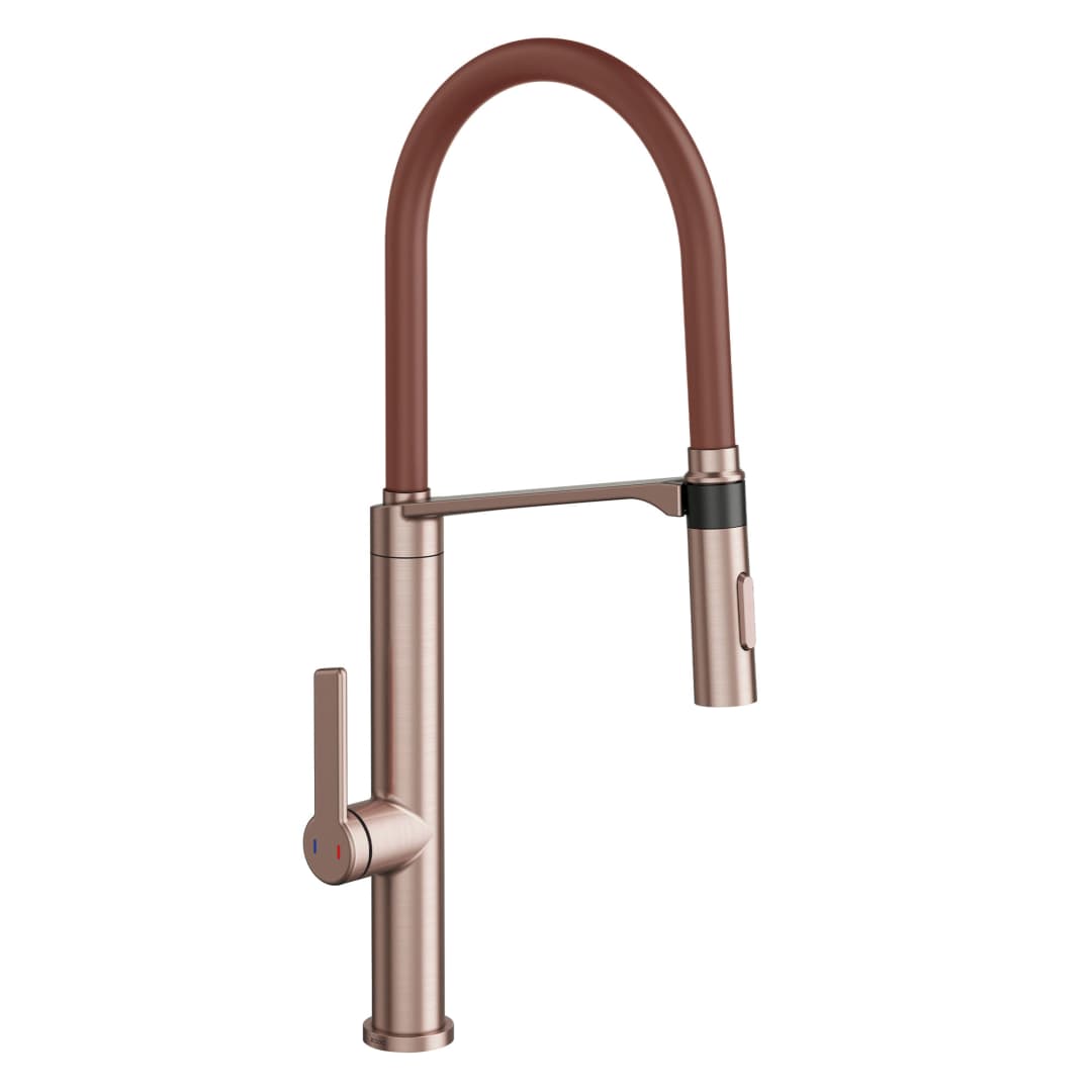 Grifería Cocina Doc 2 Jet 006957Bx Brushed Copper/Brown