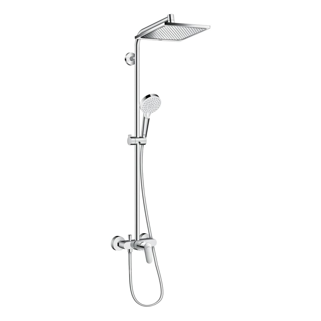 Columna Ducha Crometta E 24 cm 27284000 Cromo